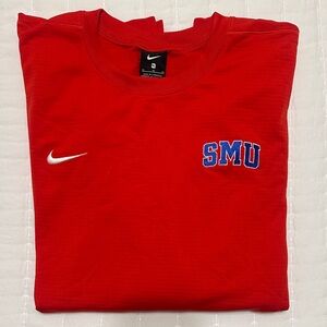 Nike SMU Therma Crew Neck Long Sleeve Red Pullover Men’s XL